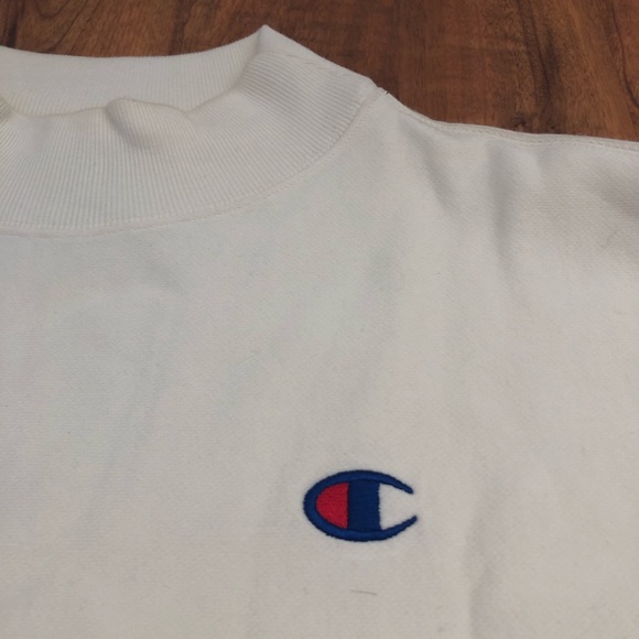 Urban Outfitters Champion Cream Mock-neck Sweatshirt - Picture 4 of 4